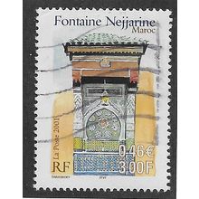 FRA 2001 3F 'FRENCH MOROCCO CULTURAL HERITAGE' FINE USED (EBID55-896)