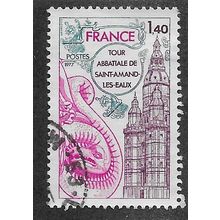 FRA 1977 1.40F 'SAINT AMAND LES EAUX' FINE USED (EBID61-862)