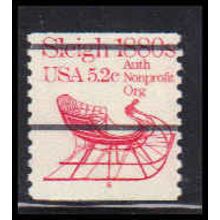 1900a 5.2c Sleigh Fine MNH Dry Gum CNS 6 PA5542