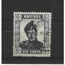 Brunei.SG104 6c Sultan Omar Ali Saifuddin.Fine Used.Aug25b