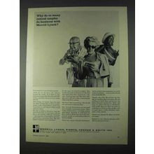 1966 Merrill Lynch Ad - Many Retired Couples