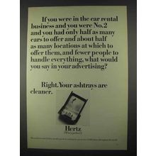 1967 Hertz Rent-A-Car Ad - In The Business