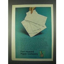 1967 Fort Howard Paper Napkins Ad