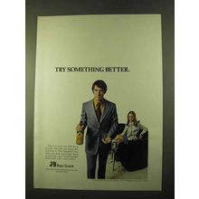 1970 J&B Scotch Ad - Try Something Better