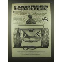 1985 Vicon Seeder/Spreader Ad - Most Accurate Shot