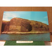 THE ISLE OF STAFFA, BUTE. SCOTLAND unused vintage postcard vgc