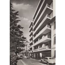 Lugano Italy Hotel Carloca Rare Italian Real Photo Postcard