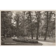 Goteborg Kungsparken Sweden Real Photo Old Postcard