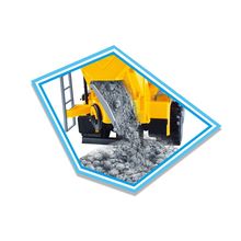 14" Friction Powered Cement Mixer Truck