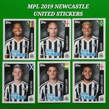 Merlin Topps Premier League 2019 Stickers Newcastle United