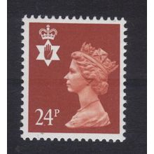 NI57 24p Indian red NORTHERN IRELAND - Unmounted Mint
