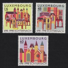 Luxembourg Echternach Abbey 3v 1998 MNH SG#1480-1482 MI#1456-1458