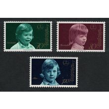 Liechtenstein Princes Constantin Maximilian Alois 3v 1975 MNH SG#606-608