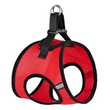York Nylon Mesh Harness Red 17"-19"