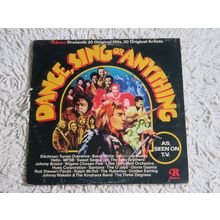 VARIOUS ARTISTS, DANCE SING OR ANYTHING VINYL LP.