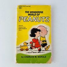 The Wonderful World of Peanuts Paperback 1954 by Charles M Schulz Book