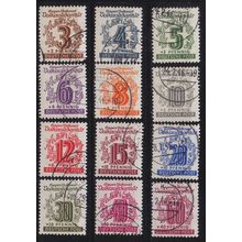 GERMANY Alliiert SBZ [West-Sachsen] MiNr 0138-49 ( O/used )