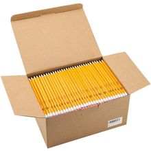 Madisi Wood-Cased #2 HB Pencils, Yellow, Pre-Sharpened, Bulk Pack, 576 Pencils i