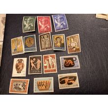 ICOLLECTZONE Greece 788-792, 803-812 VF NH