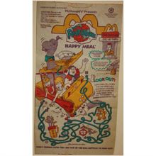 1994 McDonalds The Flintstones Happy Meal Bag