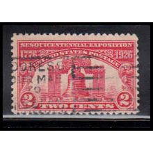 Used 627 2c Liberty Bell Fine RA2175