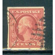 Used 454 2c George Washington Fine A09807
