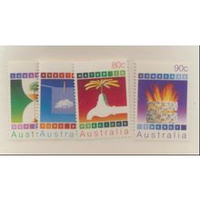 Australia Stamps Scott #954 To 957, Mint Never Hinged