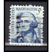 Used 1283B 5c George Washington Very Fine KA6052