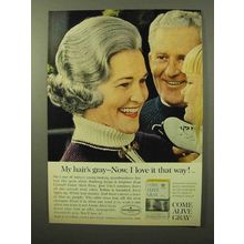 1964 Clairol Come Alive Gray Hair Color Ad - Love It