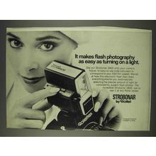 1977 Rollei Strobonar 280S Flash Ad - Easy As a Light