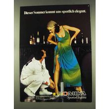 1977 Romika Shoes Ad - in German