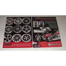 2004 Performance Machine Wheels Ad - Roulette, Vader