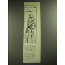 1974 Weatherbee Coat Advertisement - Everyone talks about