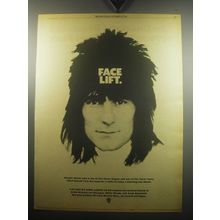 1974 Ronnie Wood I've got my Own Album to Do Album Ad - Face Lift