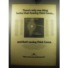 1974 Return to Forever featuring Chick Corea Advertisement - Where have I known