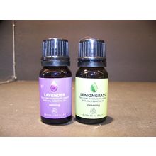 AQUABLEU ESSENTIAL OILS 10ML LEMONGRASS & LAVENDER 100% PURE THERAPUETIC GRADE