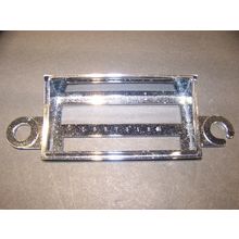 1966 CHRYSLER NEWPORT RADIO BEZEL OEM #2497805 NEW YORKER 300 TOWN & COUNTRY 65