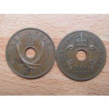 East Africa 1951 10 Cent Coin