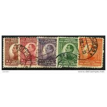 1923 Michel 169/173 - fine used (o)