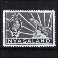 Nyasaland Stamp SG 133 MM Mounted Mint