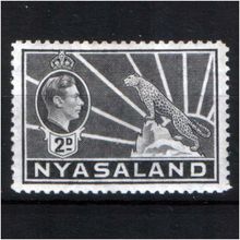 Nyasaland Stamp SG 133 MM Mounted Mint