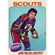 1975-76 Topps Hockey Jim McElmury #14 RC