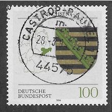 GER 1994 100pf 'SACHSEN' FINE USED (EBID62-968)