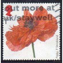 GB 2018 Centenary of WWI - Poppy, F Strickland 1st s/a Used
