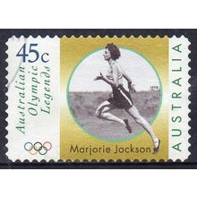 Australia 1998 Aust Olympic Legends - Marjorie Jackson - Action 45c s/a Used