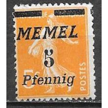 Memel N° 45 YVERT OBLITERE ( USED )