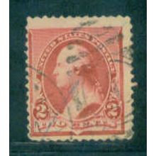 Used 220 2c George Washington Barely Clears A14859