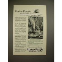 1929 Union Pacific Railroad Ad - Grandest Wonderlands