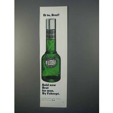 1966 Faberge Brut Cologne Ad - Et tu, Brut?