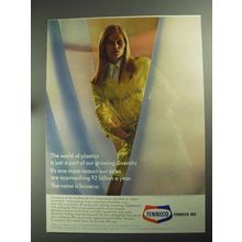 1968 Tenneco Inc. Ad - The World of Plastics